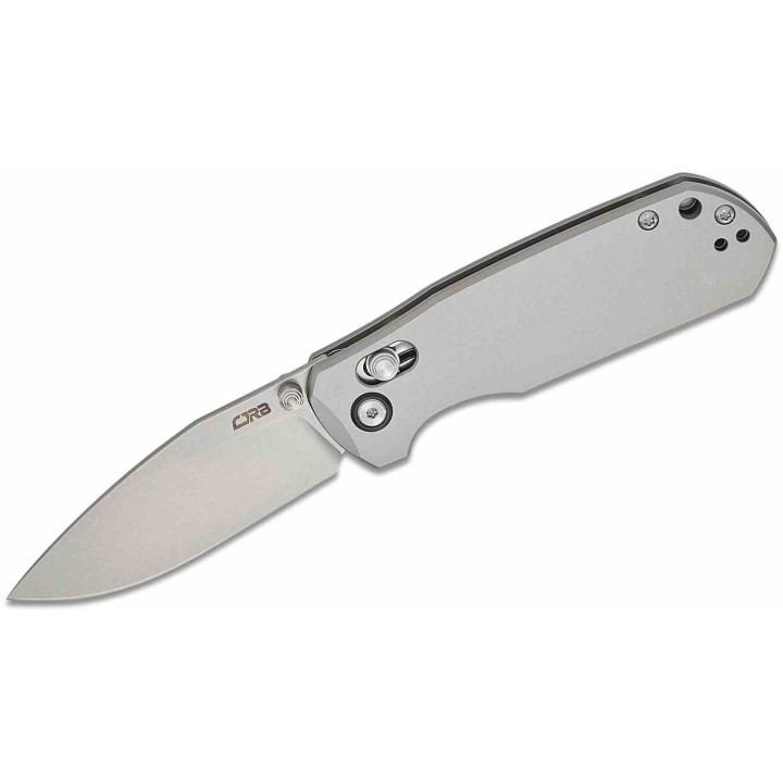 Couteau CJRB Maximal Lame Drop Point CPM-S90V Manche Titane Crossbar Lock KIVT Clip J1954GGY - Livraison Gratuite