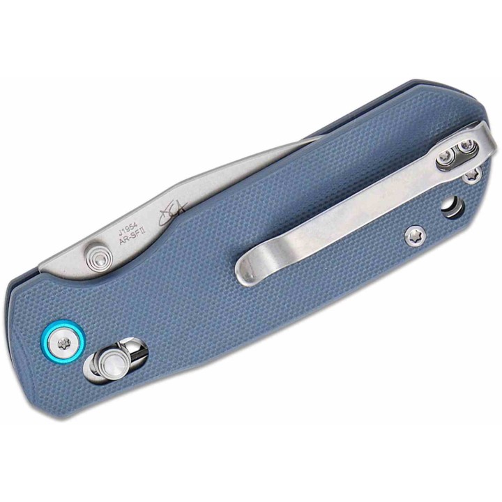 Couteau CJRB Maximal Lame Drop Point Acier AR-SFII Manche G10 Crossbar Lock KIVT Clip J1954GYF - Livraison Gratuite