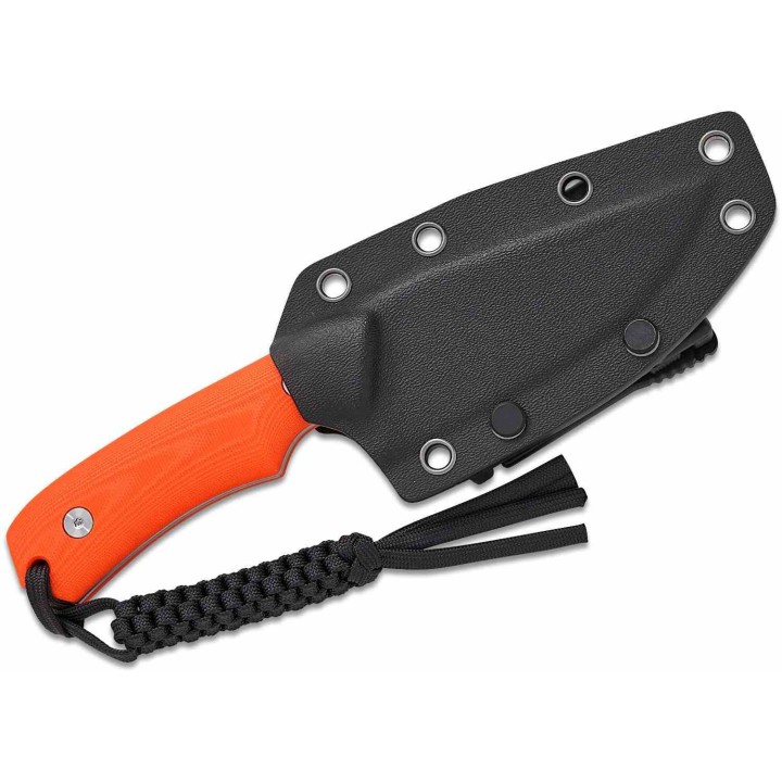 Couteau Civivi Gander Orange Lame Acier 14C28N Manche G10 Étui Kydex CIVC24058B1 - Livraison Gratuite