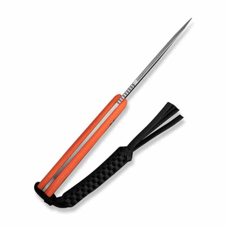 Couteau Civivi Gander Orange Lame Acier 14C28N Manche G10 Étui Kydex CIVC24058B1 - Livraison Gratuite