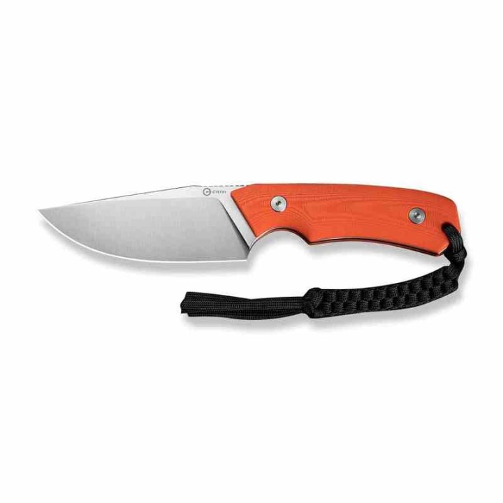 Couteau Civivi Gander Orange Lame Acier 14C28N Manche G10 Étui Kydex CIVC24058B1 - Livraison Gratuite