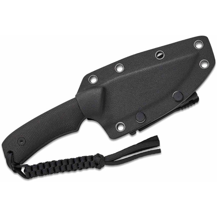 Couteau Bushcraft Survie Civivi Gander Black Lame Acier 14C28N Manche Micarta Étui Kydex CIVC24058B2 - Livraison Gratuite
