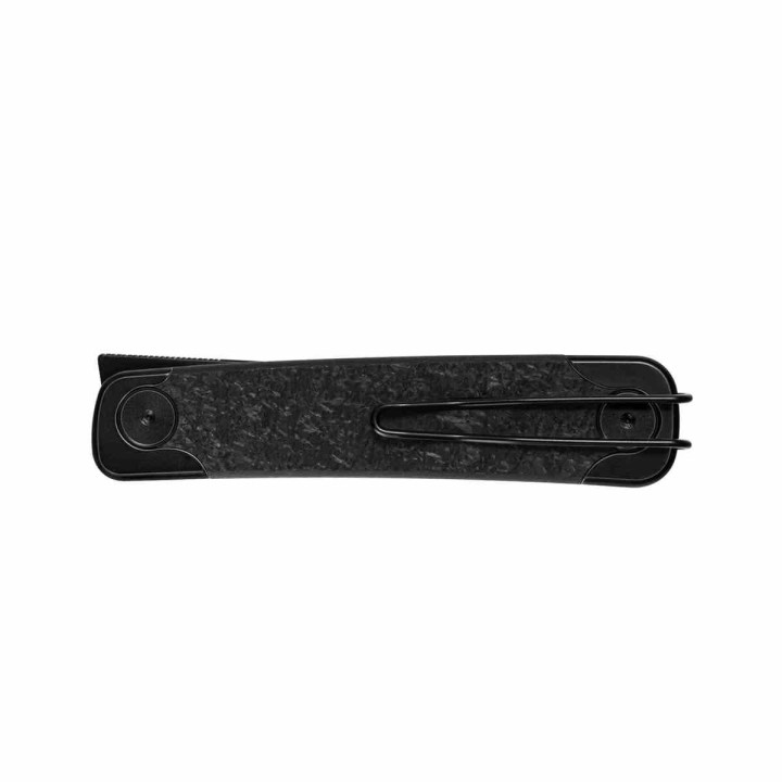 Couteau SRM Enso Black Lame Acier Sandvik 14C28N Manche G10 Linerlock KIVT SRM131MGB  - Livraison Gratuite