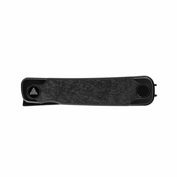 Couteau SRM Enso Black Lame Acier Sandvik 14C28N Manche G10 Linerlock KIVT SRM131MGB  - Livraison Gratuite