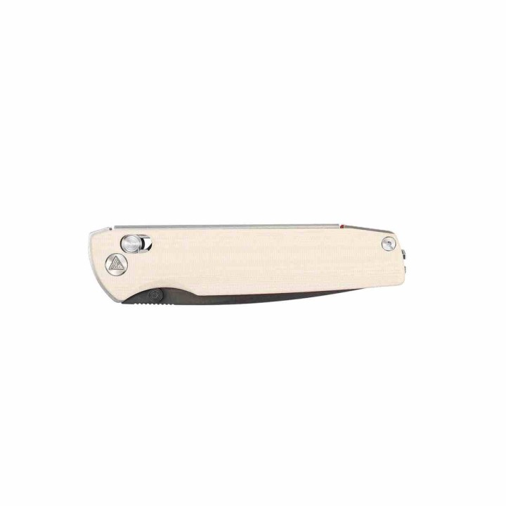 Couteau SRM Terrier White Lame Laminated 140Cr Manche G10 Ambi-Lock Clip SRM258LGX2 - Livraison Gratuite