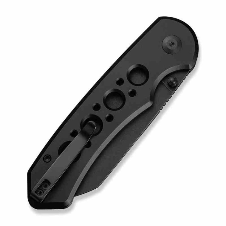 Couteau Civivi Pragma Prime Black Button Lock Lame Wharncliffe Acier 14C28N Manche Alu KIVT CIVC240671  - Livraison Gratuite