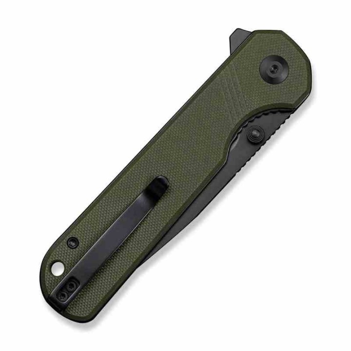 Couteau Pliant Sencut Aetheris OD Green EDC Lame Clip Point 9Cr18MoV Blk Manche G10 Linerlock S240952 - Livraison Gratuite