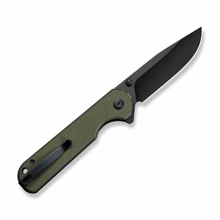 Couteau Pliant Sencut Aetheris OD Green EDC Lame Clip Point 9Cr18MoV Blk Manche G10 Linerlock S240952 - Livraison Gratuite