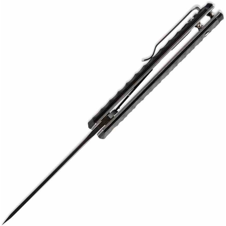 Couteau Tactical Skallywag Sao Feng EDC Lame Tanto Acier 420 Manche G10 Noir Liner Lock KIVT SKW17002 - Livraison Gratuite