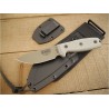 Couteau ESEE Model 3 Dark Earth Carbone 1095 Manche Micarta Etui Kydex + Molle USA ES3PMBDE - Livraison Gratuite