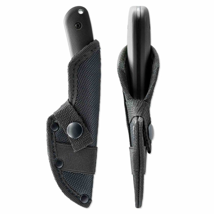 Couteau Skallywag Fireside Black Lame Acier 420 Martelé Manche Fibre Nylon Étui Nylon SKW17031 - Livraison Gratuite