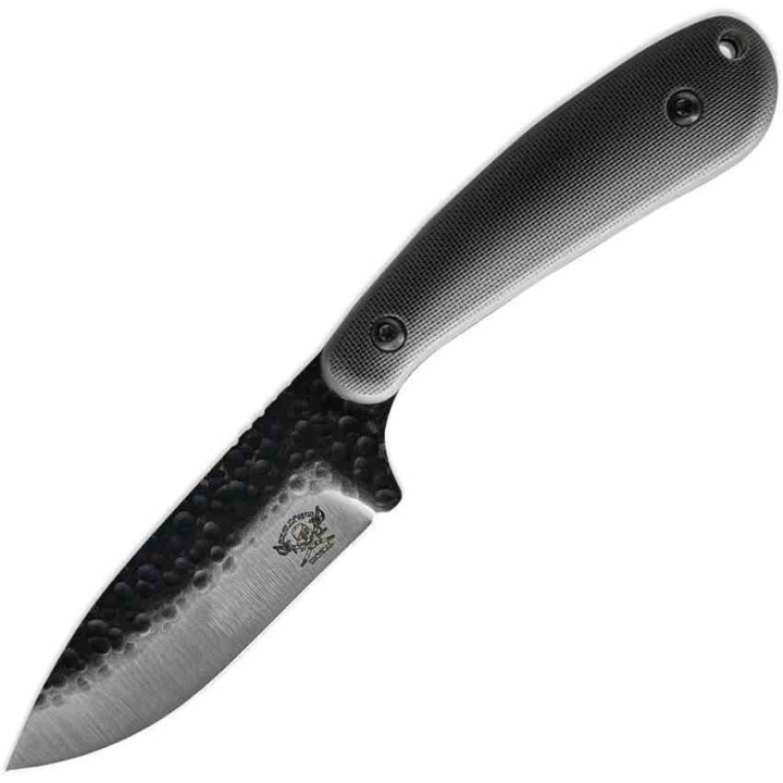 Couteau Skallywag Fireside Black Lame Acier 420 Martelé Manche Fibre Nylon Étui Nylon SKW17031 - Livraison Gratuite