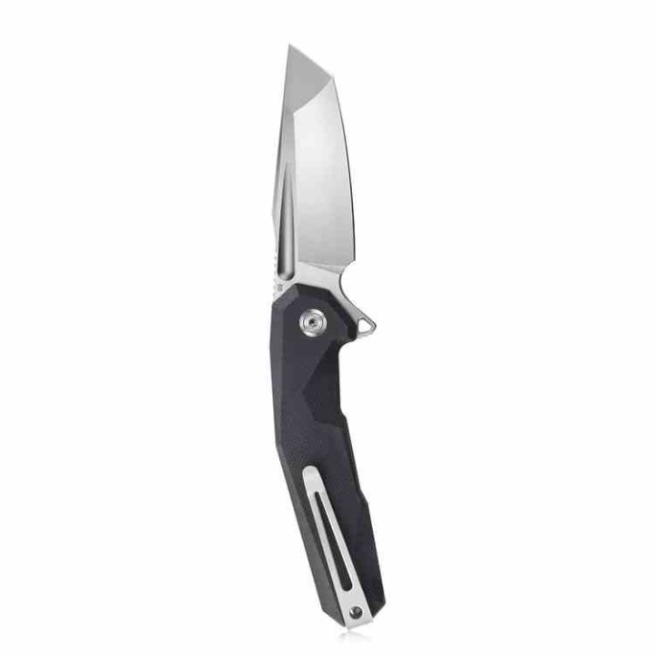 Couteau Kubey Carve Nest Black Lame Tanto D2 Manche G10 Roulement Céramique Linerlock Clip KUB237A - Livraison Gratuite