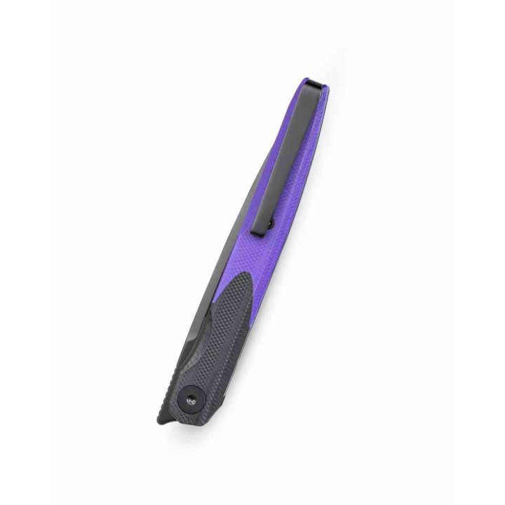 Couteau BESTECHMAN Lanza Black&Purple Lame Acier 14C28N Manche G10 Liner Lock Clip BTKMK14E - Livraison Gratuite