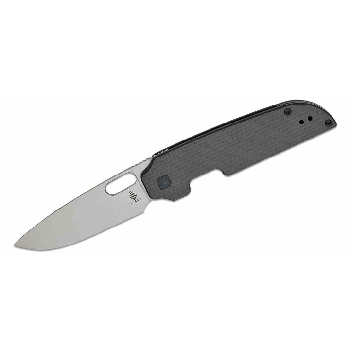 Couteau Kizer Varatas Lame Acier Nitro V Satin Manche G10 FCarbone Liner Lock KIV3637A2 - Livraison Gratuite