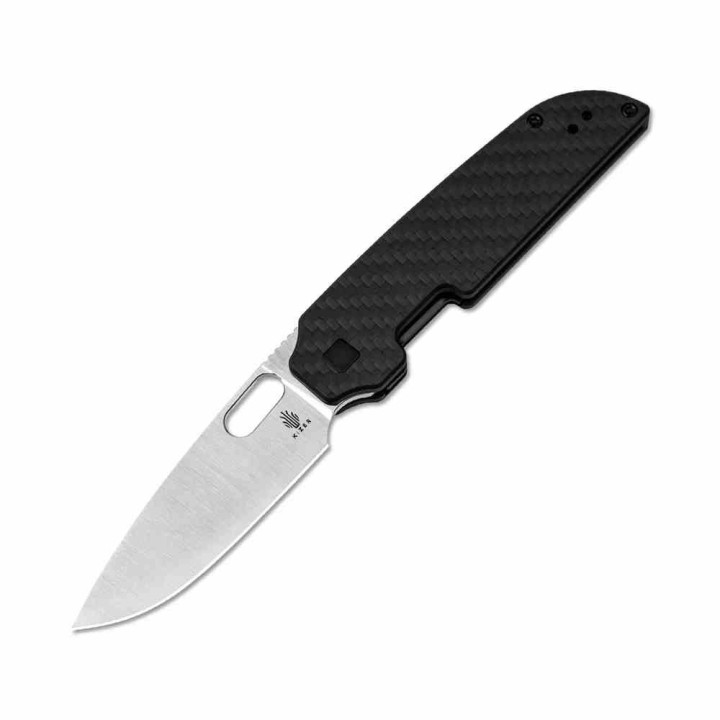 Couteau Kizer Varatas Lame Acier Nitro V Satin Manche G10 FCarbone Liner Lock KIV3637A2 - Livraison Gratuite