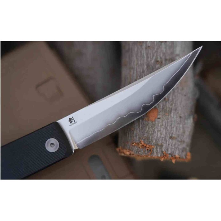 Couteau North Mountain The Kaiken G10 Lame Tanto Acier SLD-Magic Manche G10 Linerlock NMB250222 - Livraison Gratuite