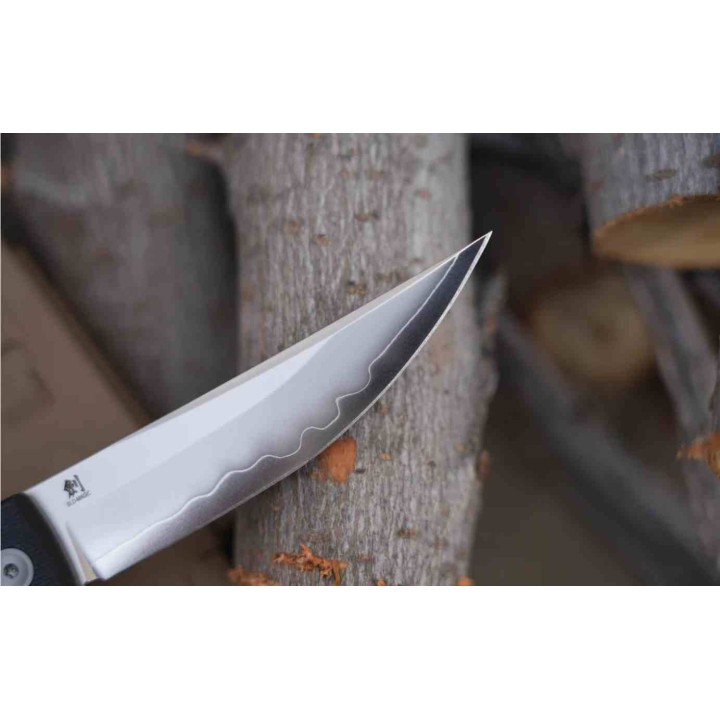 Couteau North Mountain The Kaiken G10 Lame Tanto Acier SLD-Magic Manche G10 Linerlock NMB250222 - Livraison Gratuite