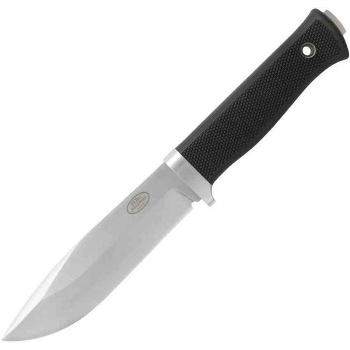 Couteau Bushcraft Fällkniven S1Pro Lame Acier Lam. CoS Manche Thermorun Noir Étui Zytel Sweden FNS1PRO - Livraison Gratuite