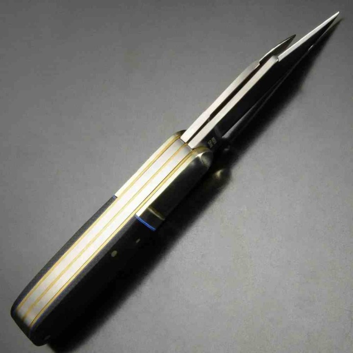 Couteau Rough Ryder Classic Carbon II Barlow Slipjoint Lames Acier Carbone T10 Manche Micarta RR2210 - Livraison Gratuite