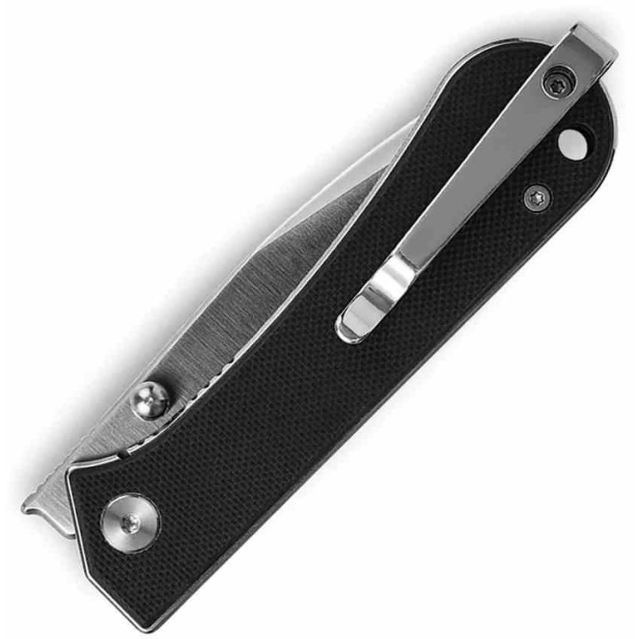 Couteau NUKNIVES Kumpanter Lame Acier D2 Manche G10 Black Liner Lock NUKS131001- Livraison Gratuite