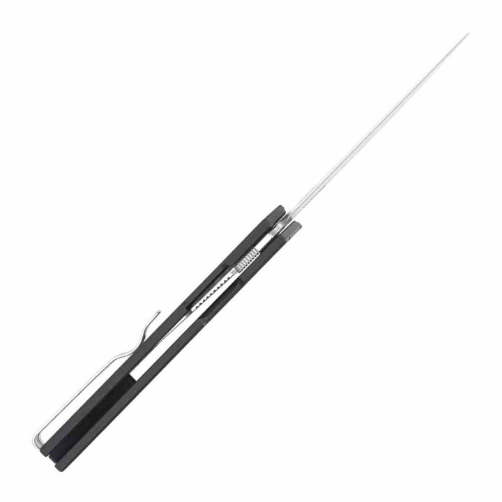 Couteau SRM Gent 401LC-GB Lame Acier 10Cr15CoMoV Manche G10 Noir Liner Lock SRM401LCGB - Livraison Gratuite
