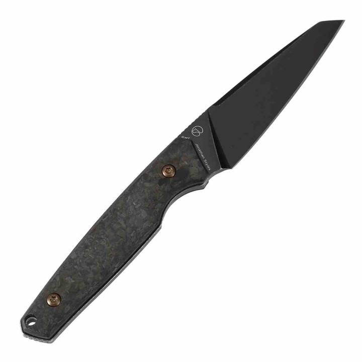 Couteau Kansept Parr Shred Lame Reverse Tanto Acier CPM S35VN Manche Fibre De Carbone Etui Kydex KG011A1 - Livraison Gratuite