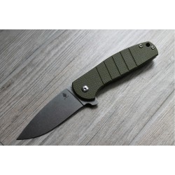 Couteau Kizer Gemini Lame Acier VG-10 Stonewash Manche G-10 Linerlock KiV3471A2 - Livraison Gratuite