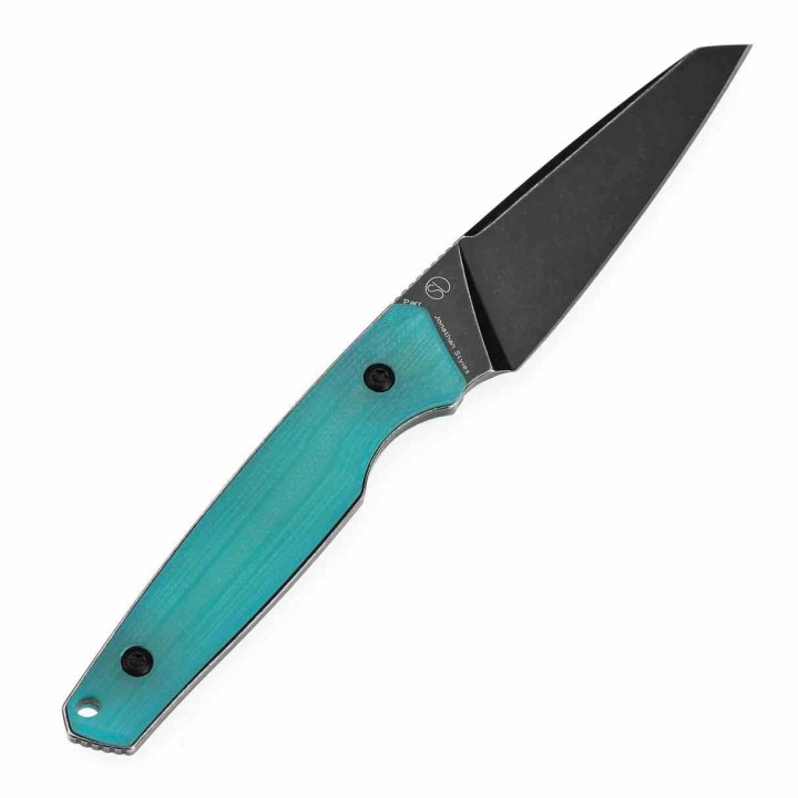 Couteau Tenable Parr Lame Reverse Tanto Acier 14C28N Blk Manche G10 Tiffany Etui Kydex TG011B3 - Livraison Gratuite