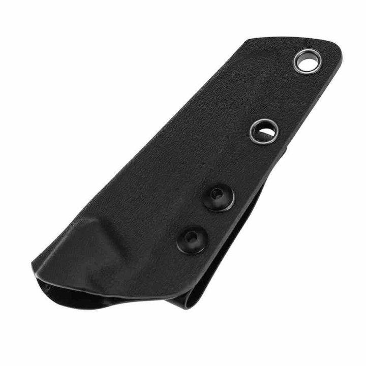Couteau Tenable Parr Lame Reverse Tanto Acier 14C28N Blk Manche Micarta Brown Etui Kydex TG011B4 - Livraison Gratuite