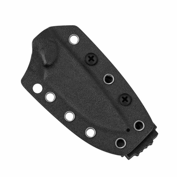 Couteau Kizer Buddy Lame Drop Point Acier 4V Manche Fat Carbon Purple Etui Kydex KI1081A10 - Livraison Gratuite