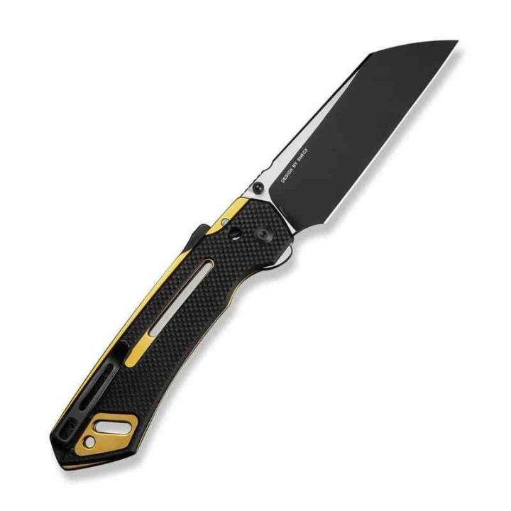 Couteau Civivi Buster FG Lame Acier Nitro-V Black Manche G10 Noir Superlock IKBS CIVC240521 - Livraison Gratuite