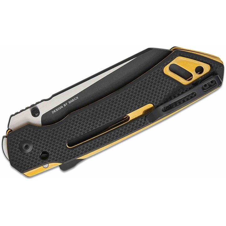 Couteau Civivi Buster FG Lame Acier Nitro-V Black Manche G10 Noir Superlock IKBS CIVC240521 - Livraison Gratuite