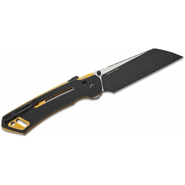 Couteau Civivi Buster FG Lame Acier Nitro-V Black Manche G10 Noir Superlock IKBS CIVC240521 - Livraison Gratuite