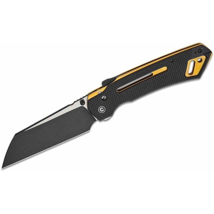 Couteau Civivi Buster FG Lame Acier Nitro-V Black Manche G10 Noir Superlock IKBS CIVC240521 - Livraison Gratuite