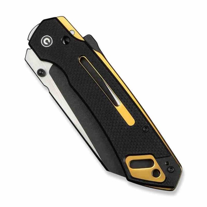 Couteau Civivi Buster FG Lame Acier Nitro-V Black Manche G10 Noir Superlock IKBS CIVC240521 - Livraison Gratuite