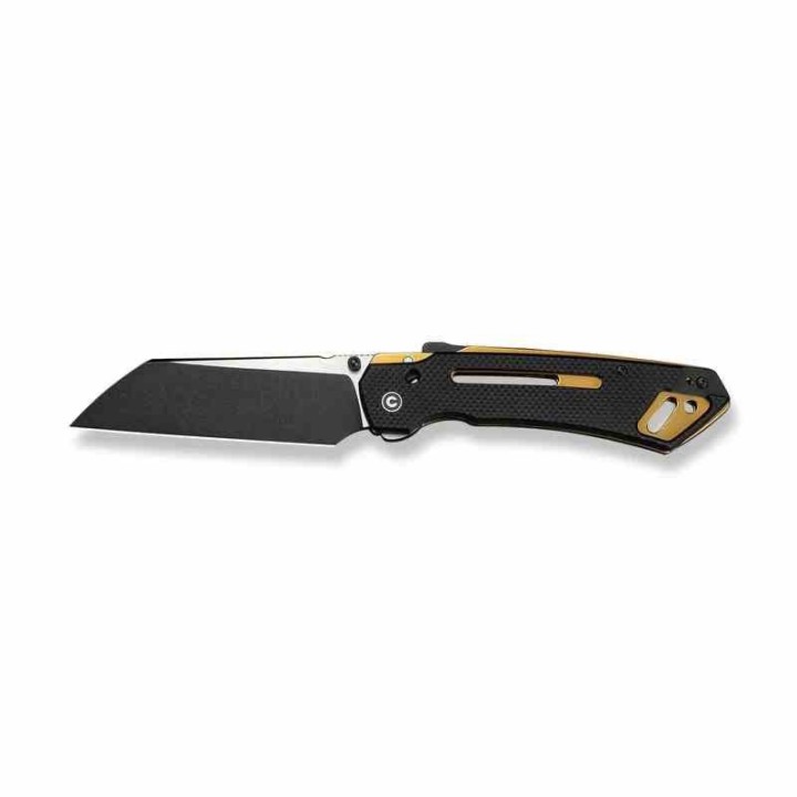 Couteau Civivi Buster FG Lame Acier Nitro-V Black Manche G10 Noir Superlock IKBS CIVC240521 - Livraison Gratuite