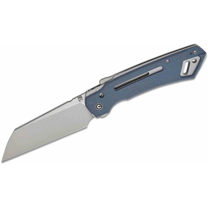 Couteau Civivi Buster FG Lame Acier Nitro-V Manche G10 Blue Superlock IKBS CIVC240522 - Livraison Gratuite