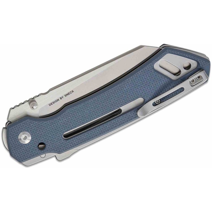 Couteau Civivi Buster FG Lame Acier Nitro-V Manche G10 Blue Superlock IKBS CIVC240522 - Livraison Gratuite