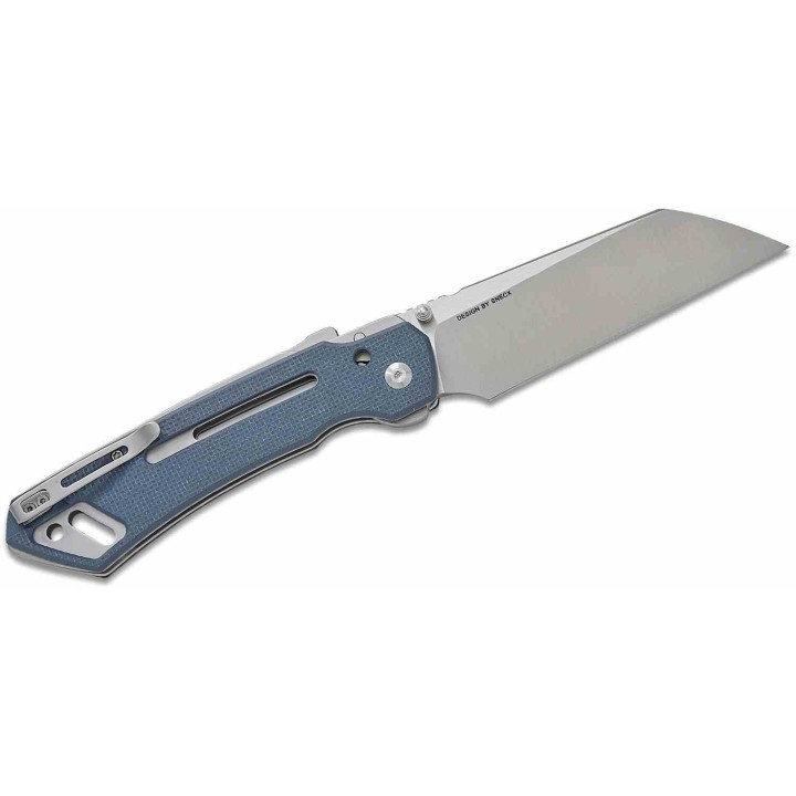 Couteau Civivi Buster FG Lame Acier Nitro-V Manche G10 Blue Superlock IKBS CIVC240522 - Livraison Gratuite