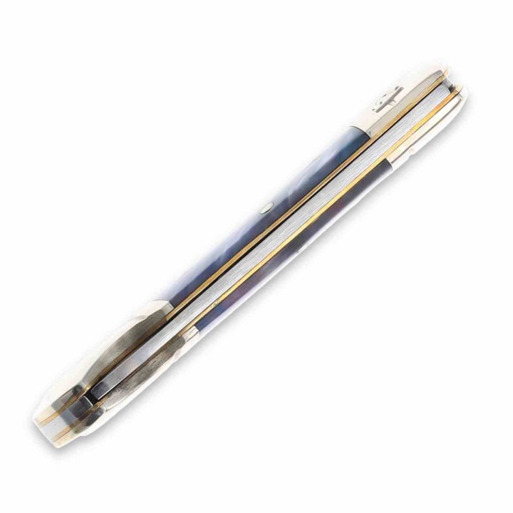 Couteau Pliant Rough Ryder Purple Swirl Lame Acier 440 Manche Polymère Lockback RR2149 - Livraison Gratuite