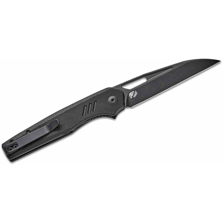 Couteau CIVIVI Guile Black Lame Acier 14C28N Manche G10 Liner Lock KIVT CIVC24062B1 - Livraison Gratuite