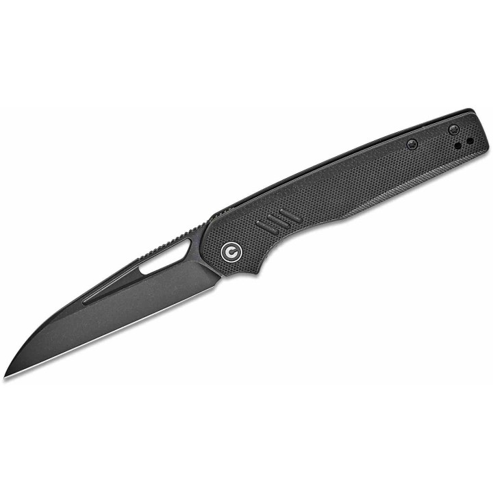 Couteau CIVIVI Guile Black Lame Acier 14C28N Manche G10 Liner Lock KIVT CIVC24062B1 - Livraison Gratuite