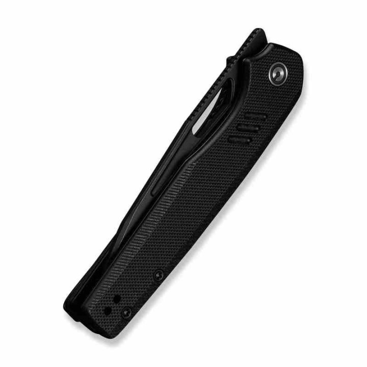 Couteau CIVIVI Guile Black Lame Acier 14C28N Manche G10 Liner Lock KIVT CIVC24062B1 - Livraison Gratuite