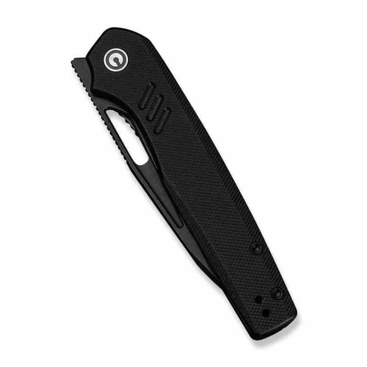 Couteau CIVIVI Guile Black Lame Acier 14C28N Manche G10 Liner Lock KIVT CIVC24062B1 - Livraison Gratuite