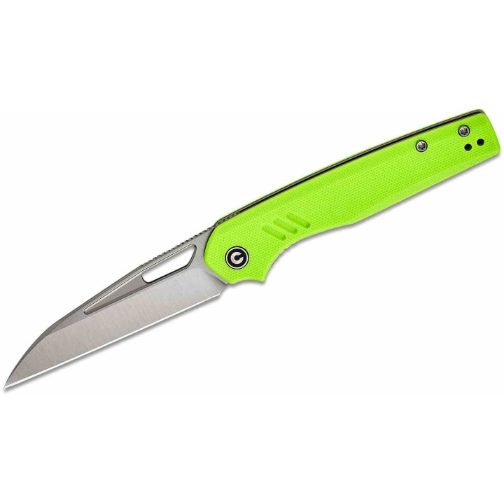 Couteau CIVIVI Guile Green Lame Acier 14C28N Manche G10 Liner Lock KIVT CIVC24062B2 - Livraison Gratuite