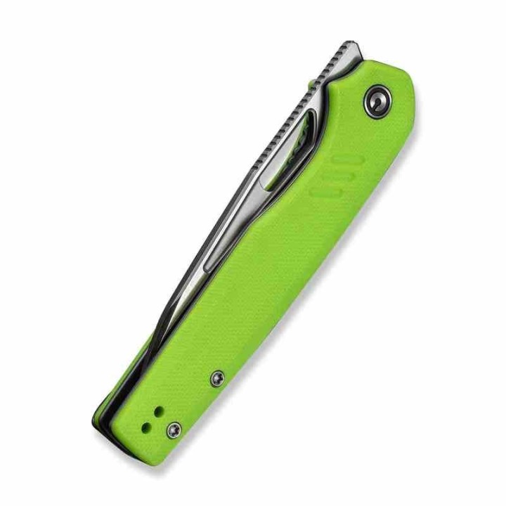Couteau CIVIVI Guile Green Lame Acier 14C28N Manche G10 Liner Lock KIVT CIVC24062B2 - Livraison Gratuite