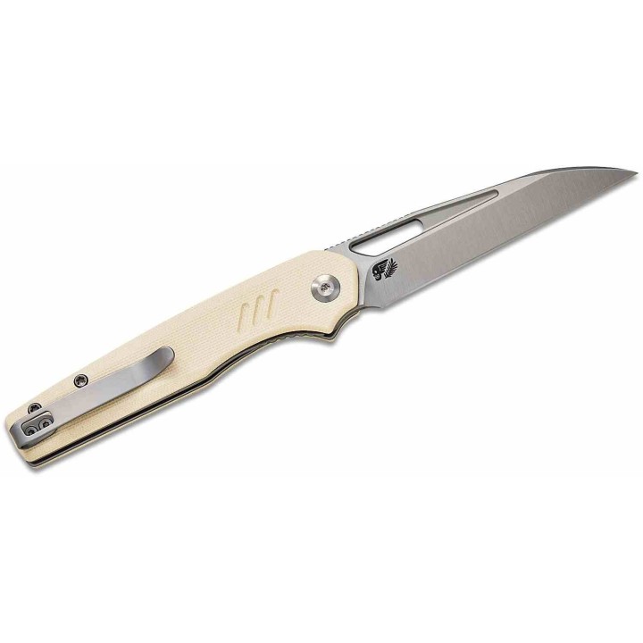 Couteau CIVIVI Guile Ivory Lame Acier 14C28N Manche G10 Liner Lock KIVT CIVC24062B3 - Livraison Gratuite