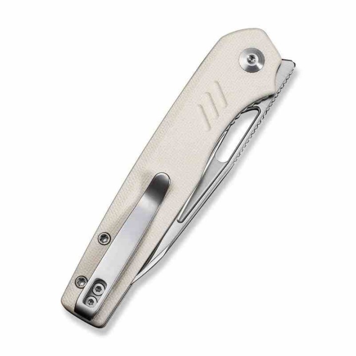 Couteau CIVIVI Guile Ivory Lame Acier 14C28N Manche G10 Liner Lock KIVT CIVC24062B3 - Livraison Gratuite