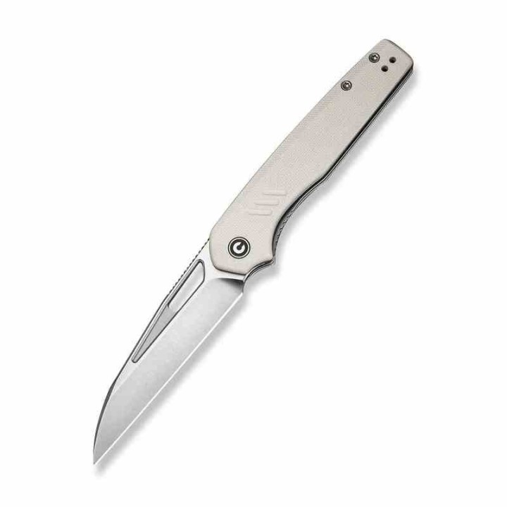 Couteau CIVIVI Guile Ivory Lame Acier 14C28N Manche G10 Liner Lock KIVT CIVC24062B3 - Livraison Gratuite